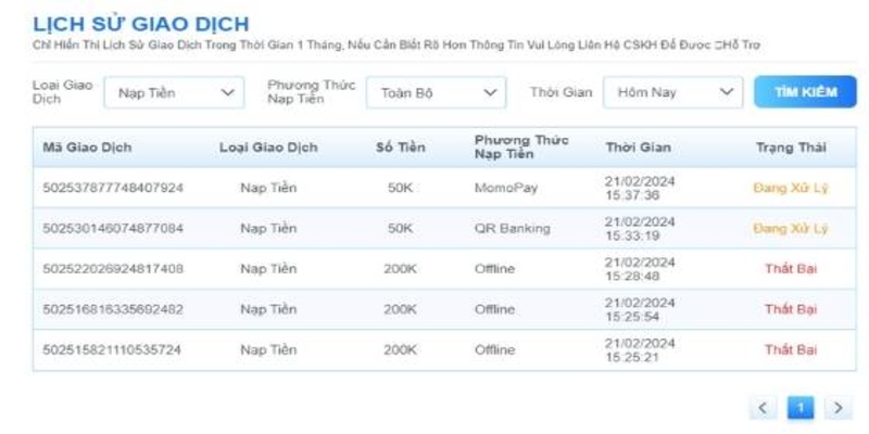 Hướng dẫn cách nạp tiền Bong88